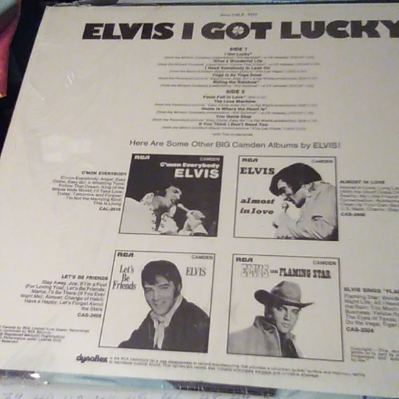 Elvis Presley's I Got Lucky album - Picture 2 of 8
